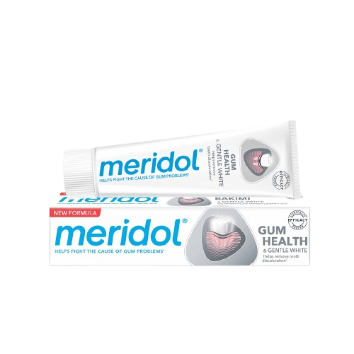 معجون أسنان ميريدول® صحة اللثة & جنتل وايت من أجل لثة صحية وأسنان نظيفة  